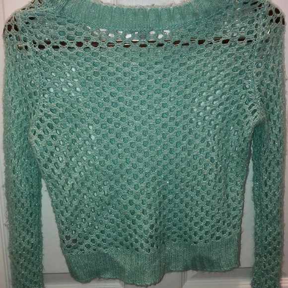 2/$12 Charlotte Russe crop sweater - Picture 3 of 4